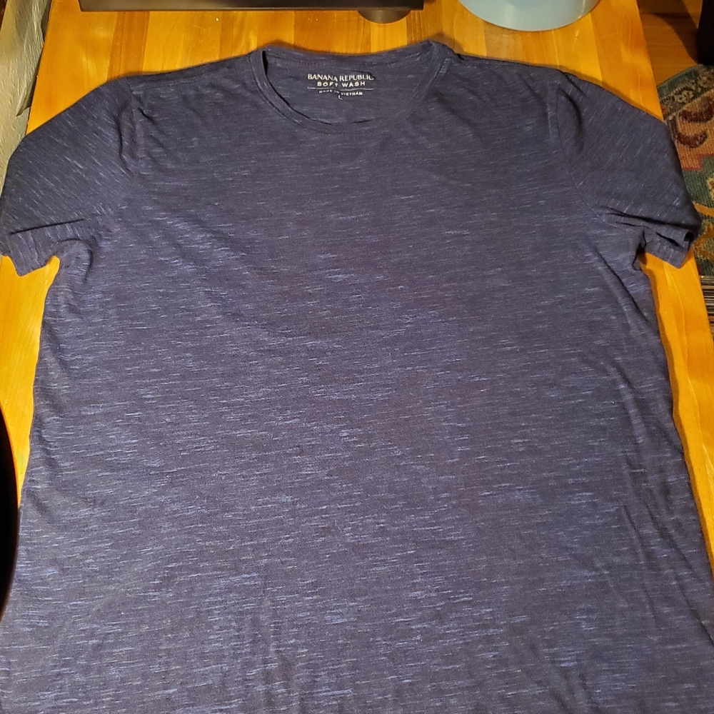 Men's Banana Republic Soft Wash T - sz. L